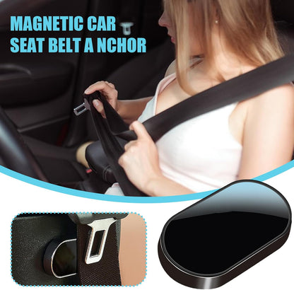 Car Seat Belt Clip, Locking Harness Clip, Anti Escape Safety Tool, Magnetic Buckle Accessory, Secure Fit Design, Ideal for Daily Commute and Long Car Rides