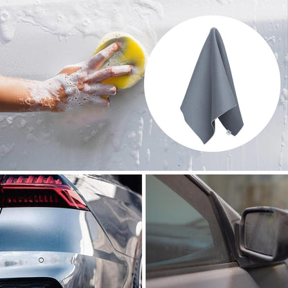 Generico Car Cleaning Towel, Double Sided Microfiber Rag, 11.81 x 23.62 Inches, Ultra Water Absorbent, Lint Streak Design, Auto Detailing for Car, Kitchen and Bathroom (Multicolour)