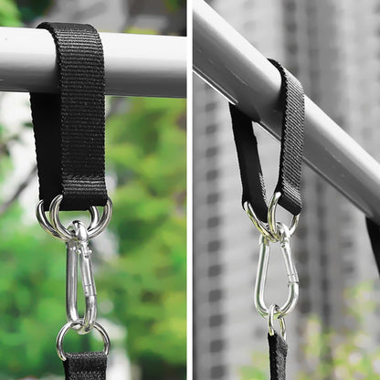 Favuit Fitness Hanging Straps, Cable Pulley Straps Weight Pulley System Gym Equipment for Workout Attachment DIY Home Gym Camping Accessories