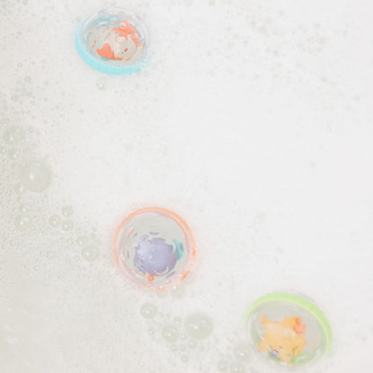 Nuby Floating Bubbly Buds Baby Bath Toy - Sensory Play | Easy to Hold | Easy Clean