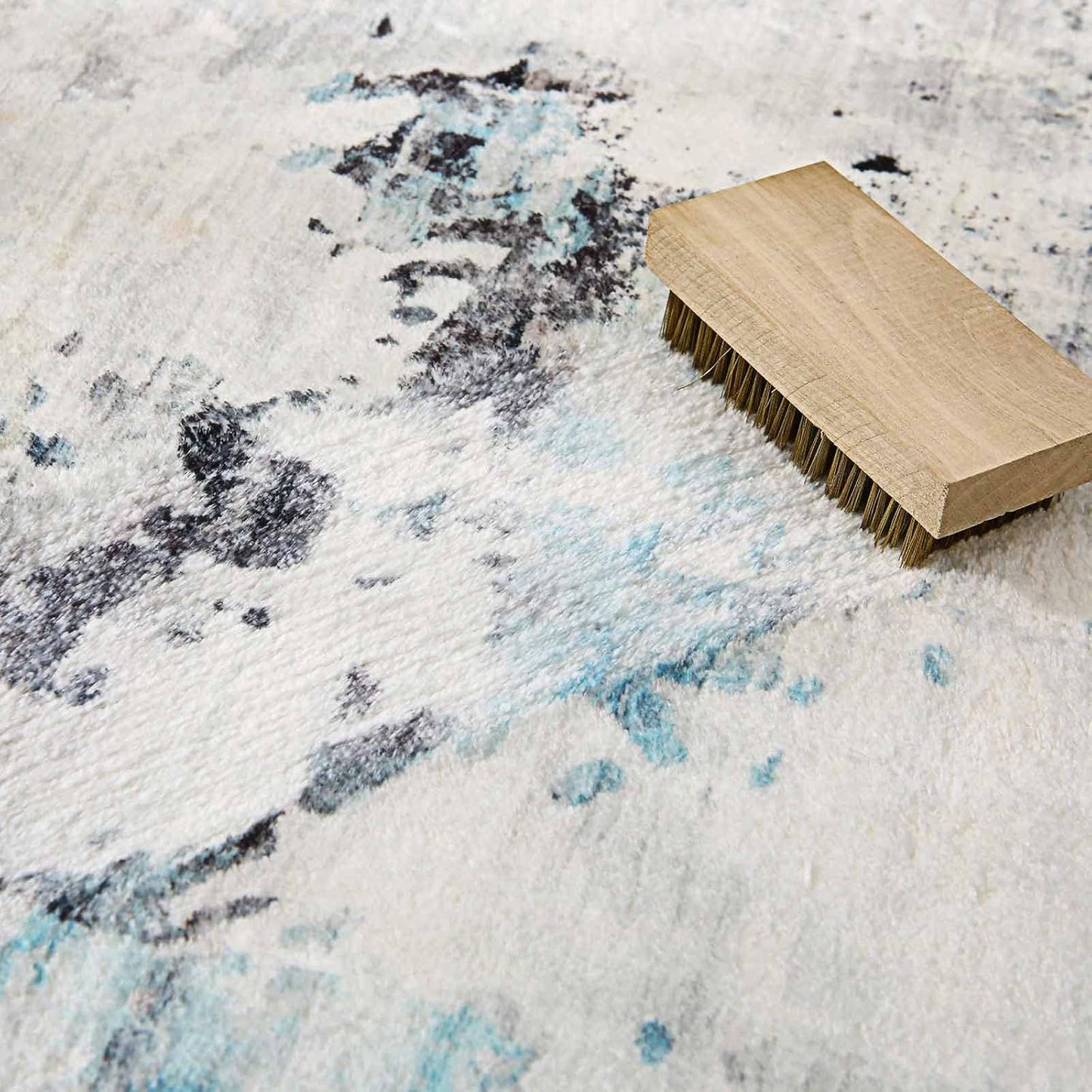 Cinknots Area Rugs, Modern Soft Abstract Rugs for Living Room, Bedroom, Kitchen, Dining Room, Medium Pile Home Decor Carpet Floor Mat (Grey 9, 80 * 120CM)