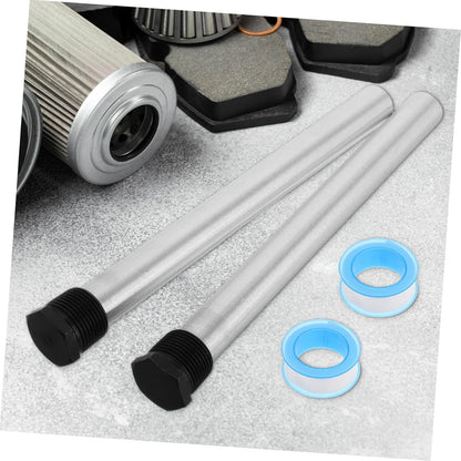 Happyyami 2Pcs Rv Water Heater Magnesium Anode Rods Npt Standard Fittings for Camper Hot Water Tank