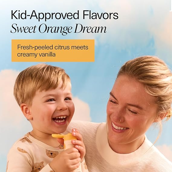 Boka Fluoride Free Toothpaste Nano Hydroxyapatite, Helps Remineralize, Appropriate for Sensitive Teeth, Whitening - for Adult, Kids Oral Care - Orange Cream Flavor, 4oz 1Pk - US Manufactured