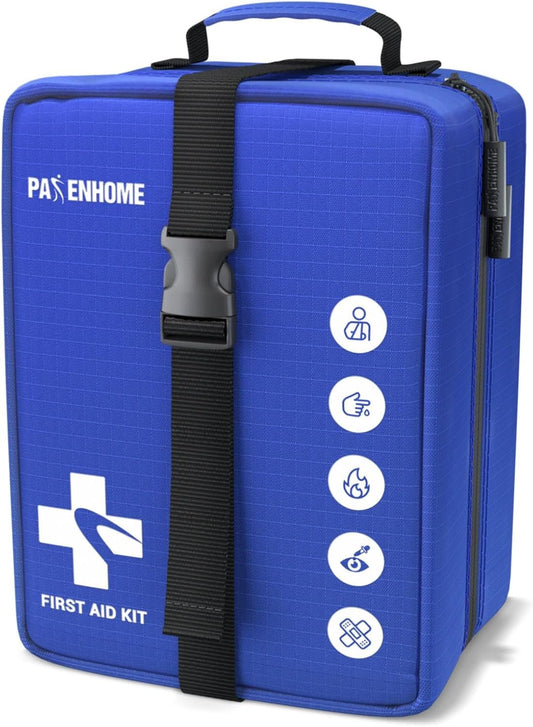Professional 508 PCS First Aid Kit – 4-in-1 Detachable Emergency Medical Kit for Home, Car, Travel, Camping, Hiking, Workplace, Vehicle and Outdoor, Large First Aid Kit Survival