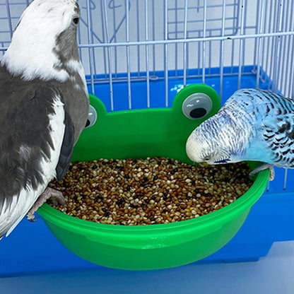 Bird Bowls | Parrot Watering Bowl - Splash-Proof Parrot Watering Feeding Dish for Macaw Lovebirds, Parakeet Bathing Container