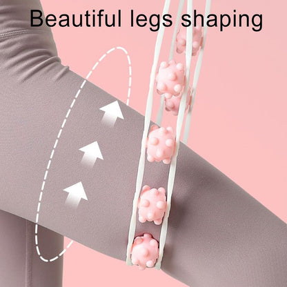 Attrezzi per Modellare il Corpo | Rullo Massaggiante Manuale e Portatile,Attrezzatura e Fitness per Addominali, Gambe, Braccia, Vita, Collo, Piedi e Muscoli