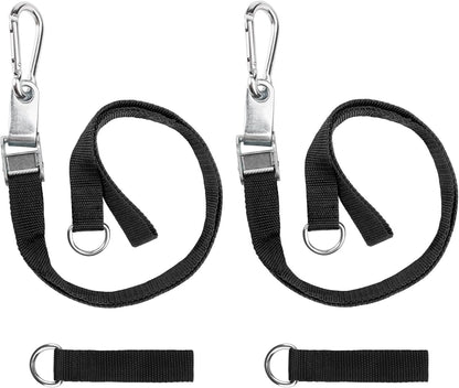 42'' Adjustable Squat Straps Compatible With Bowflex Xtreme 2 SE Home Gym Accessories, Squat Bar Lat Tower Straps Attachment Also Fit for Most Home Gym Cable Extensions