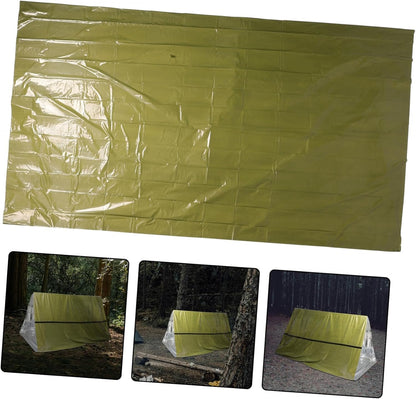 WHAMVOX Thermal Insulation Emergency Tent Pop up Camping Shelter Emergency Bag Survival Blanket Insulated Sheet