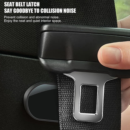 Car Seat Buckle Tool, Seatbelt Clip Stopper, 1.97 x 0.98 x 0.35 Inches, Magnetic Harness Helper, Hand Safety Design, Travel Friendly for Long Drives and Daily Commute, Gray