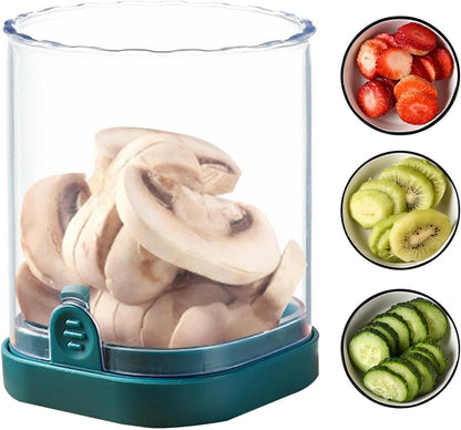 Idezek Affettatrice per tazze, tazza per affettare uova,Affettatrice per uova a tazza per frutta | Gadget da taglio per utensili da cucina portatili, affettatrice per tazze, gadget da cucina per