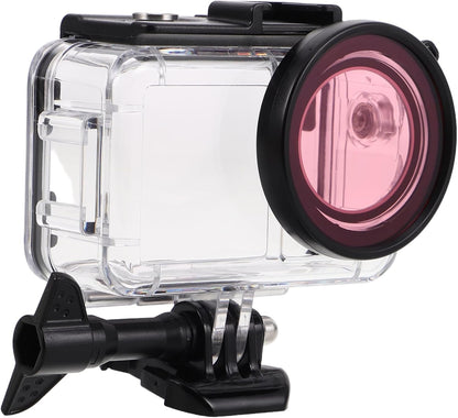 KOMBIUDA Transparent Camera Case Durable Protective Cover for Cameras for Underwater