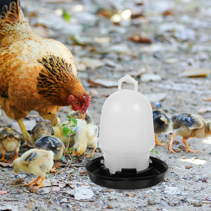 BUTIFULSIC Chicken Feeder Automatic Chicken Waterer Water Glasses Chicken Coop Feeder Pigeon Water Feeding Cups Chicken Trough