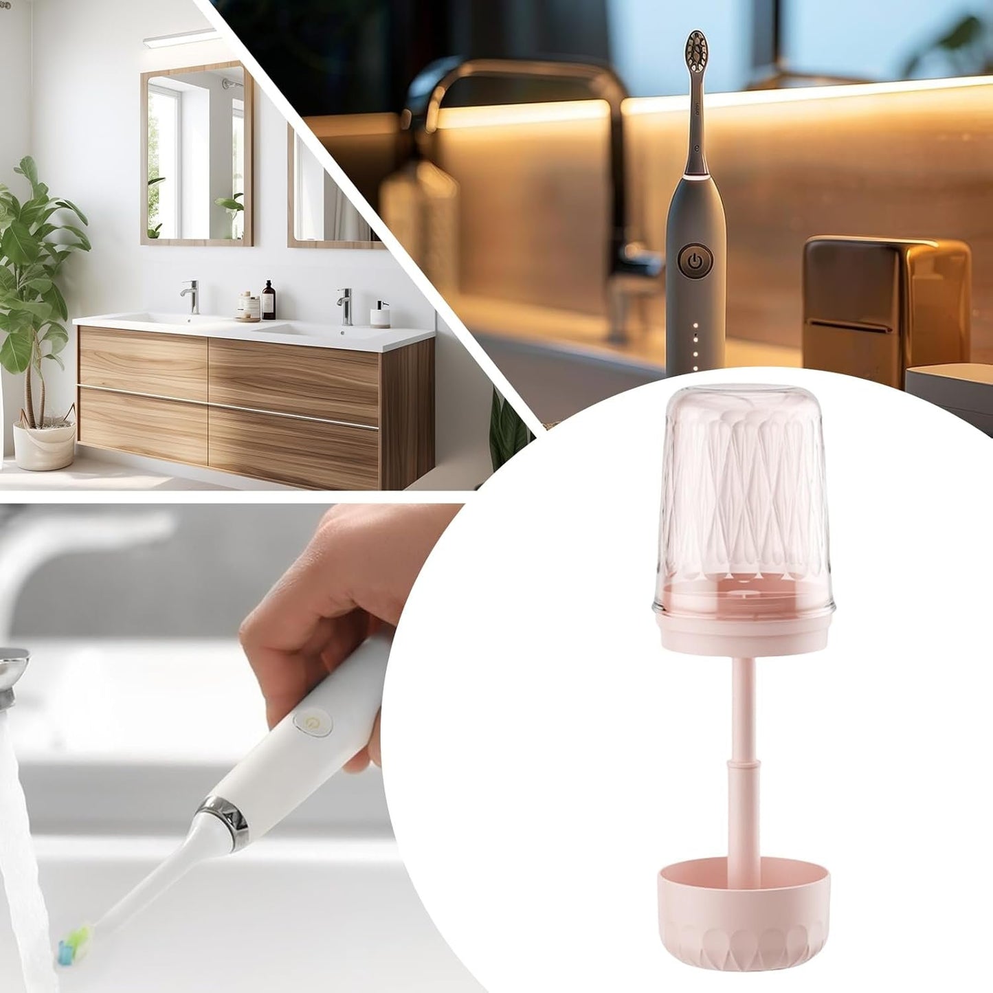 Travel Toothbrush Holder - Portable Toothbrush Travel Case | Lightweight Waterproof Compact Toiletry Organizer for Vacations, Hotel Trips, Camping, Gym, Clean Bathroom Storage & Daily Hygiene Use