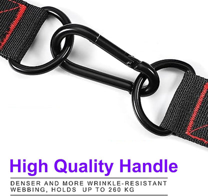 Gym Accessories, Double D Ring LAT Pulldown Attachment,Cable Machine, for Gym Rope Machine Handle Replacement Accessories, Heavy Duty Exercise Clips for Home Gym Equipment