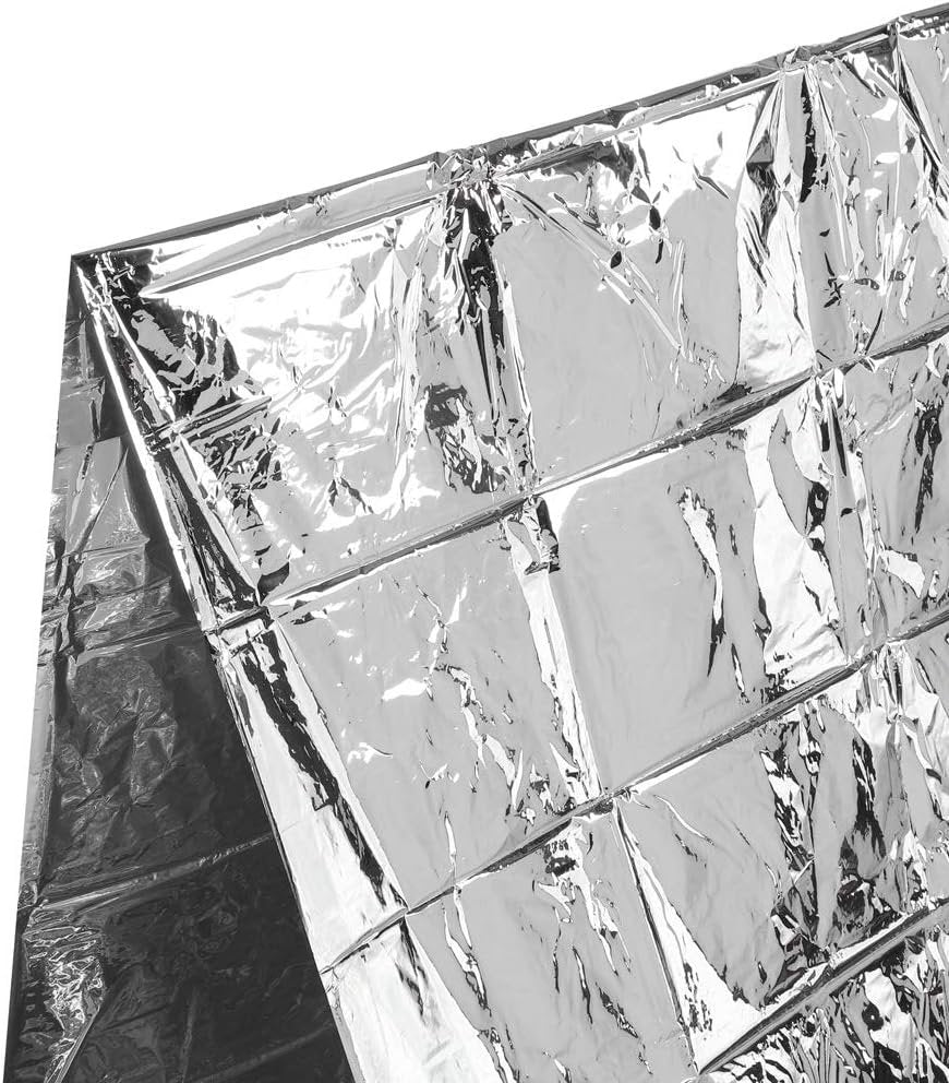 Outdoor Emergency Shelter Blanket Reflective Camping Hiking Survival Lightweight Emergency Shelter Portable Tent Family Camping Tent