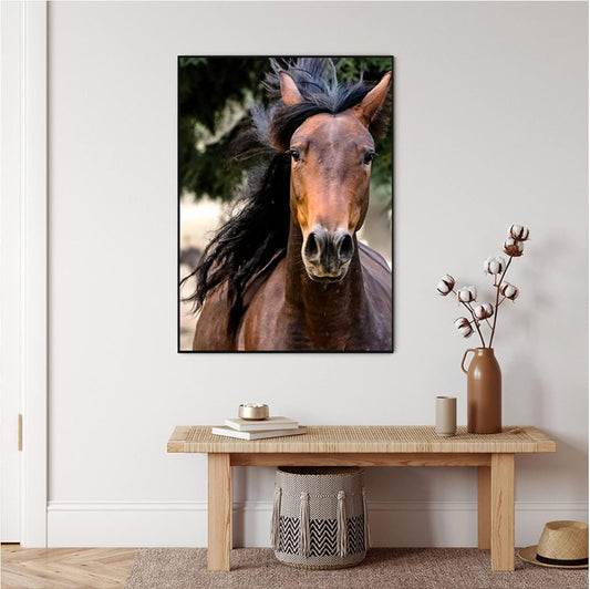 Quadri Moderni Montagne Pittura Murale Foresta Arte E Stampe Fotografiche Per Soggiorno Design Nordico Natura Paesaggio Camera Da Letto Oggettistica Per La Casa (Senza Cornice)