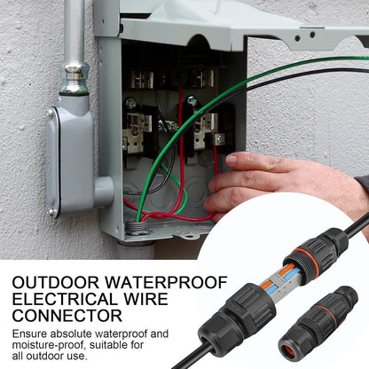 Landscape Wire Connector, Outdoor Waterproof Junction Box, Heavy Duty Underground Wire Connectors for Street, Garden, Pathway, and Landscape Lighting Installation
