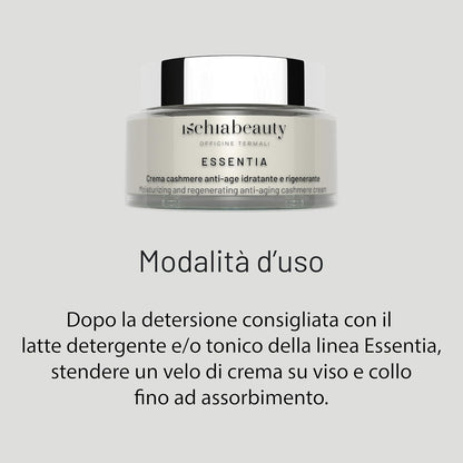 Ischia Beauty Anti-Age Moisturizing and Regenerating Cashmere Cream with Ischia Thermal Water – 50 ml