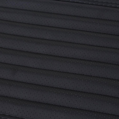 Car Seat Protector, Comfortable Breathable Four Seasons General Leather Bamboo Charcoal Breathable Interior Car Accessories Cover Mat for Office Chair (Black, 1Pcs)