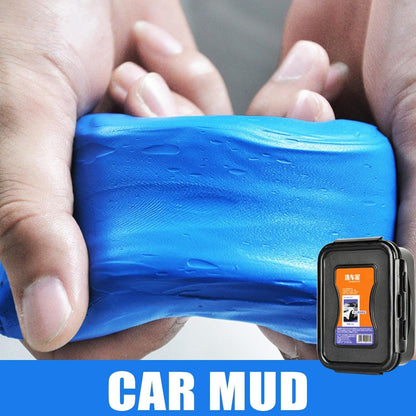 Car Cleaner, Auto Cleaning Gel, Interior Detailing Supplies, Dust And Dirt Remover, Stubborn Stain Solution, Ideal For Hard-to-Reach Areas Interiors 7.09x3.94x2.36 Inches