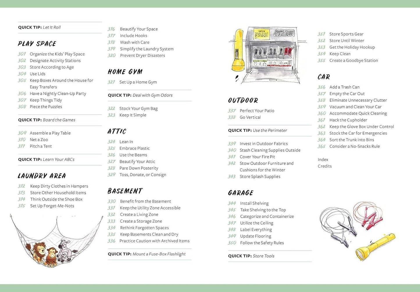 365 Quick & Easy Tips: Home Organization: Simple Techniques to Keep Your Home Neat and Tidy Year Round