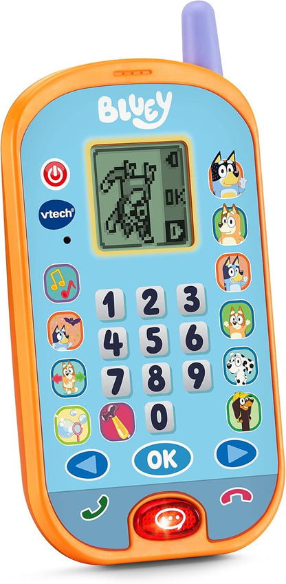 VTech Bluey Ring Ring Phone - Bluey Interactive Phone - 554603 - Multicoloured