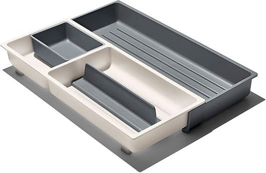 OXO Good Grips Drawer, Expandable Kitchen Tool Organizer, White