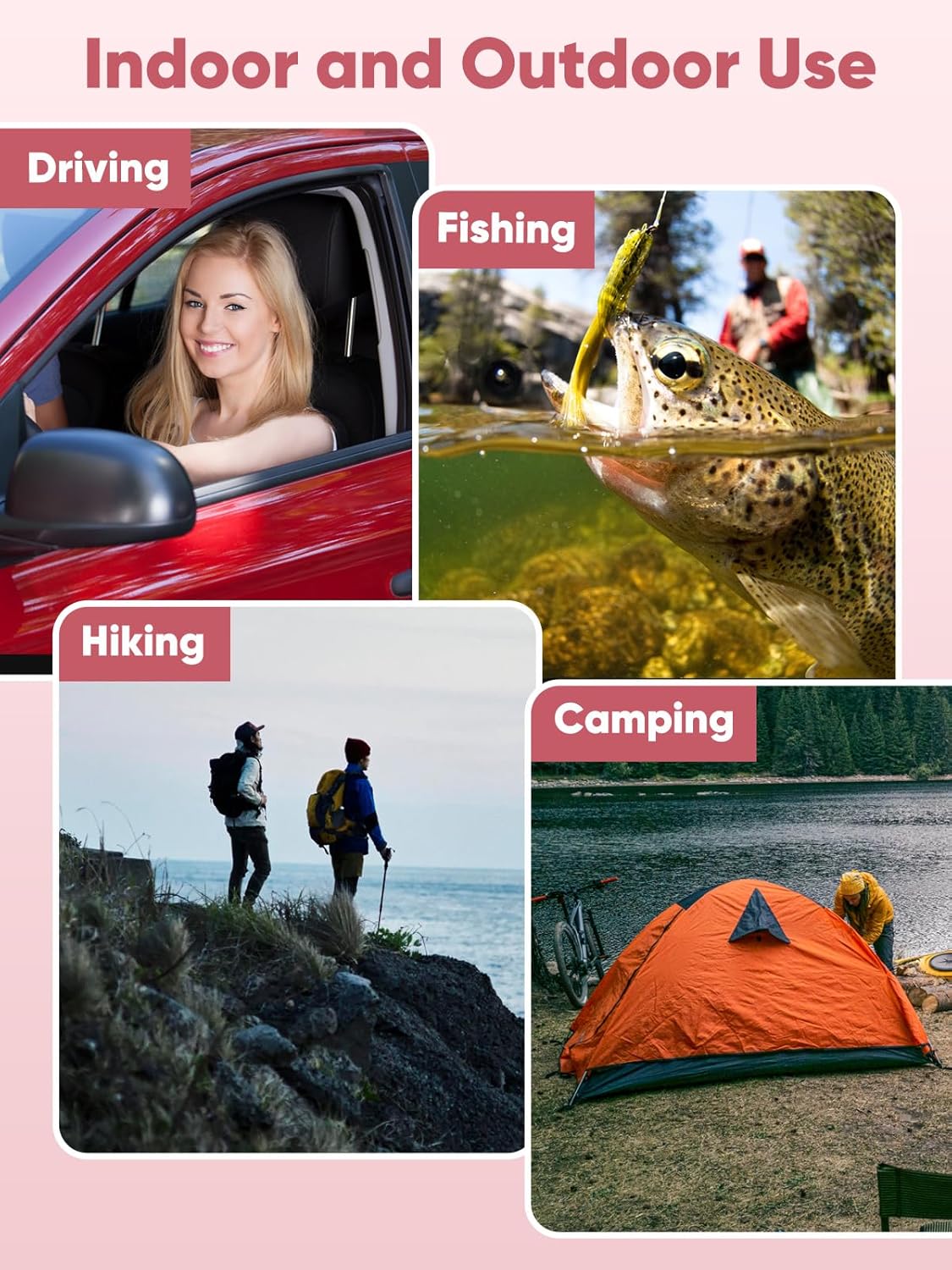 Beloving UV Gloves for Gel Nail Lamp, Professional UV Shield Glove Protection Gloves UPF 50+ for Manicures, Nail Art Skin Care, Anti-UV Fingerless Protect Hands from UV Light Harm, Pink