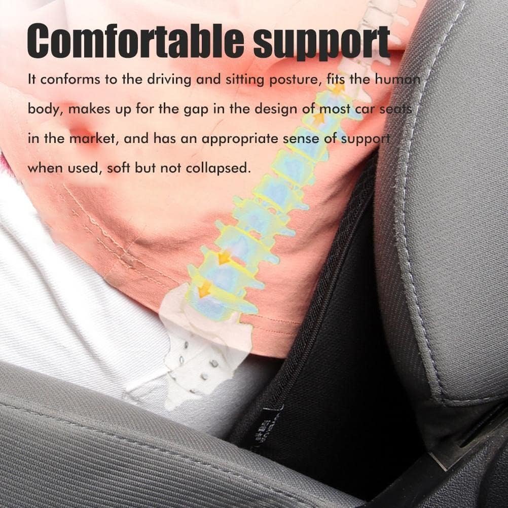 Enfudid Car Seat Cushions for Driving - Memory Foam Car Seat Pad - Sciatica & Lower Back Pain Relief - Car Seat Cushion Road Trip Essentials for Drivers