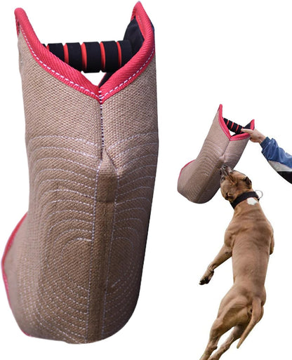 Nuytghr Dog Training Arm Bite Sleeve, Professional Bite Protection Gear 12.99x7.87x5.51 inches, Foldable Comfort, Puppy Toy, Outdoor Exercise & Play Activities, Workout Equipment for Dogs