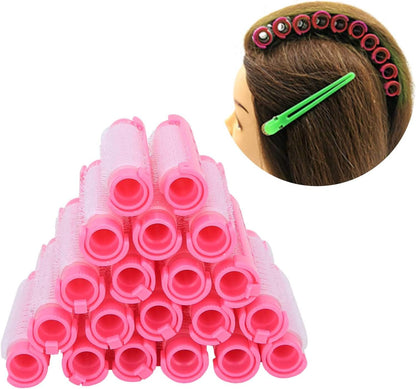 20pcs Hair Sticks, Fluffy Hair Barrel, Hair Curler, Hair Styling Tools Kit for Home Salon (01)