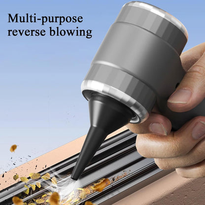 Nuyhgtr Car Vacuum Cleaner, Wireless Vacuum Duster, Vehicle Suction for Interior Cleaning, Hair Removal, Furniture, Mattresses, Carpets, Home, Workshop, Detailing, 7.28x2.95 inches