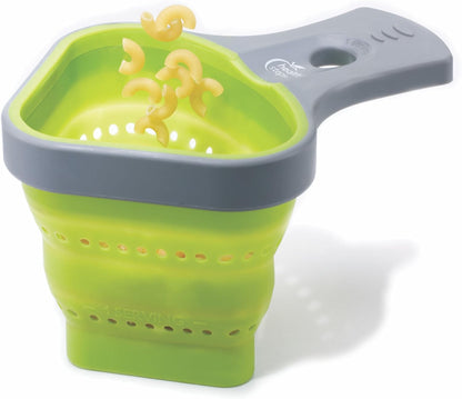 Pasta Portion Control Containers - Best Cooking Gadgets & Kitchen Tools, Use with Spaghetti or Other Pastas, Easy to Clean, Collapsible & Perfect Storage Size - Control Portions and Weight Loss