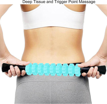 Liposuction Muscle Massage Roller Stick, Lymphatic Massager Roller Physical Therapy Roller Stick Relief Sore Muscle Tightness for Athletes, Yoga, Help Exercise Leg, Back Recovery
