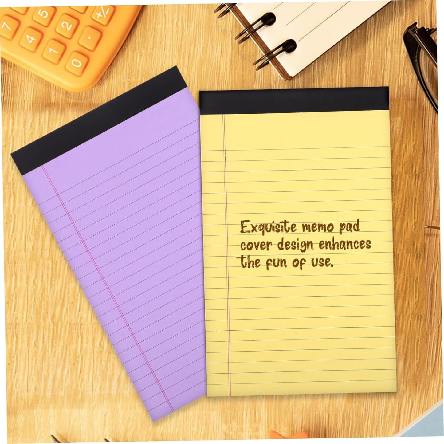 Generic 10 Pack Scratch Pads Notebooks for Note Taking Study Supplies Writing Organization No Bleed Portable Draft Notepads