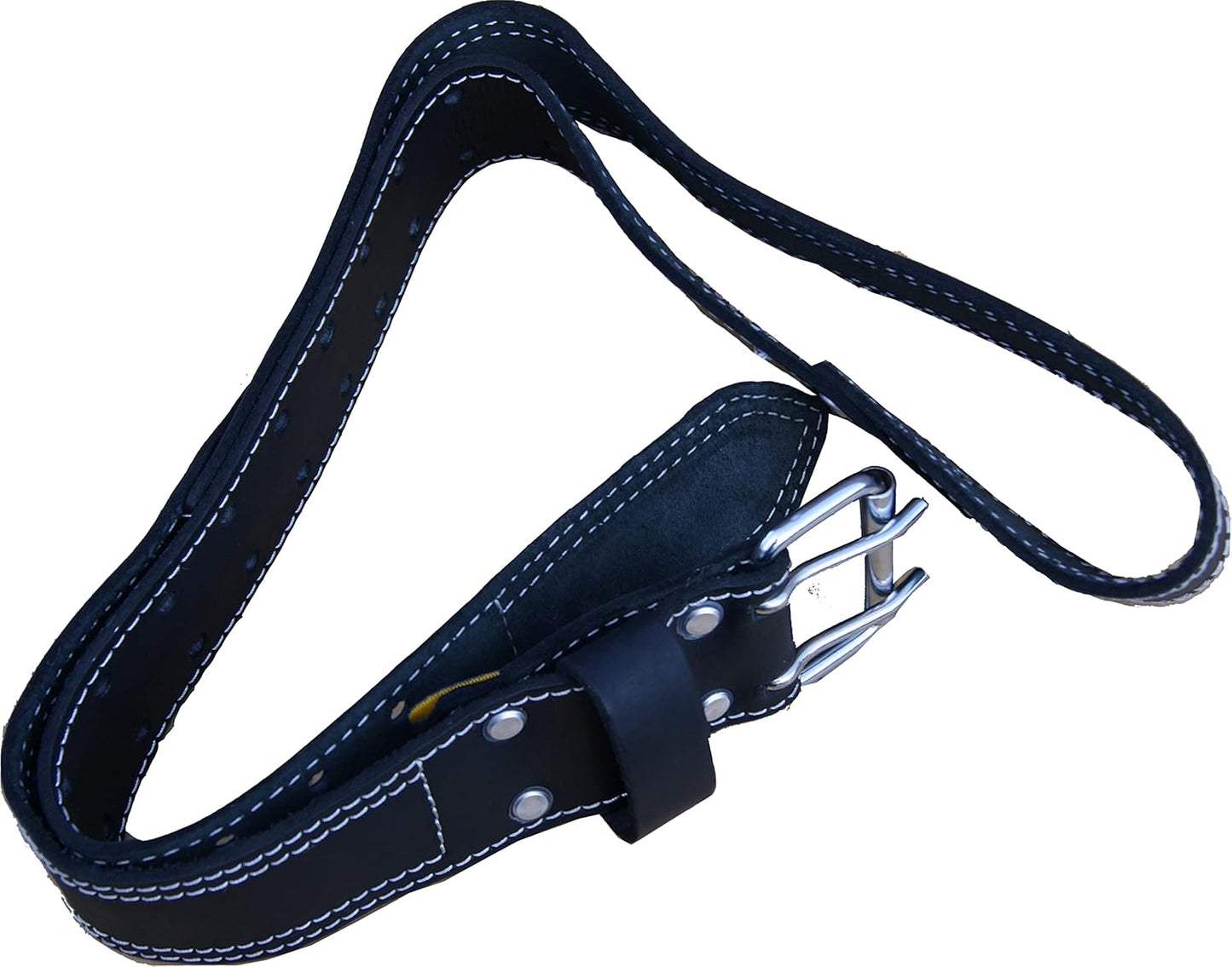 PRO 15. 8 Pockets Carpenters Nail & Tool Pouch with Belt, Genuine Leather Flower Tool Belt, Tool Holder, Electrician, Framer, Drywall Tool Bag