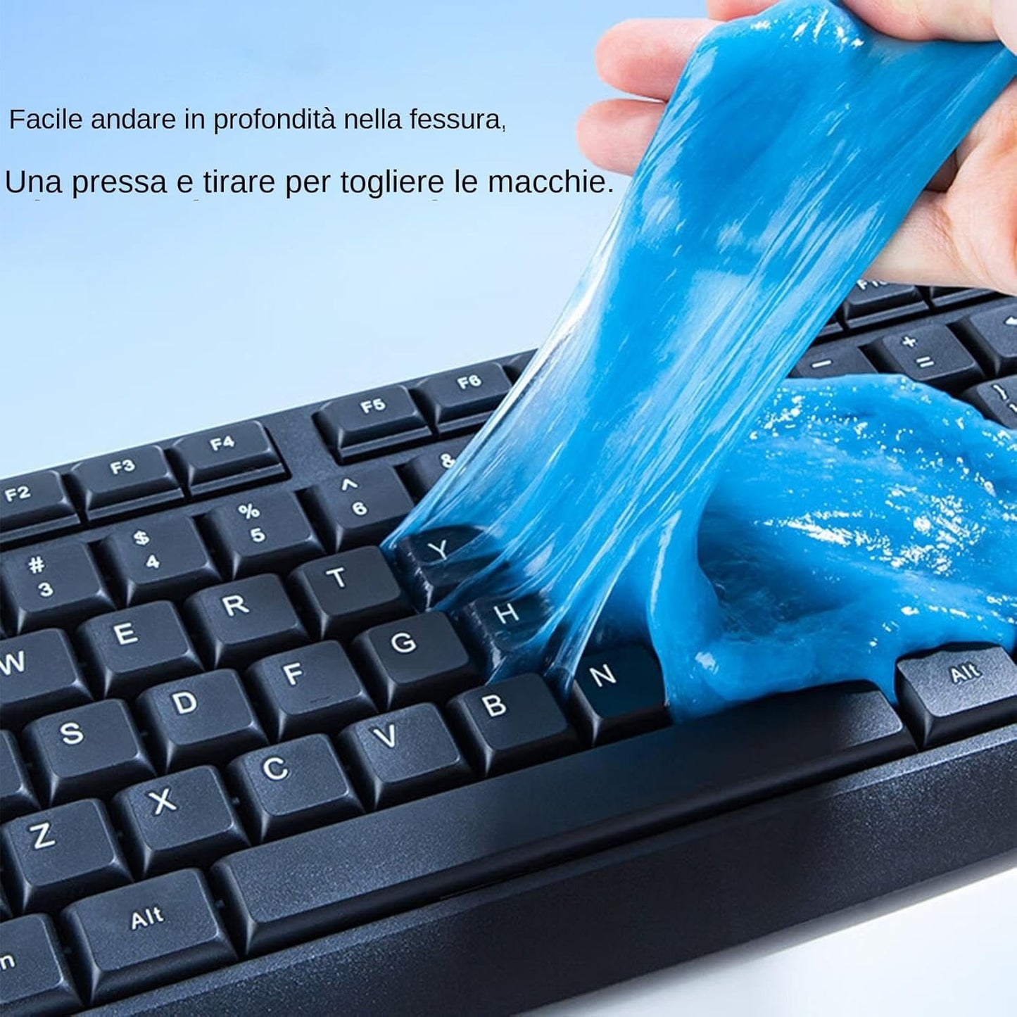 Car Cleaning Gel, 80g Detailing Slime, Reusable Multifunctional Putty, Auto Detailing Cleaning, Dust Dirt Remover for PC, Keyboard Cleaner, Easy Use, Maintenance Tool