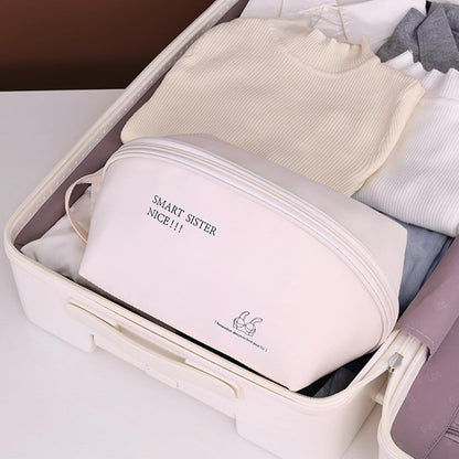 Underwear Organizer Bag, Portable Packing Cube, Multifunctional Clothes Storage Case for Bras, Underwear, Socks, Travel and Home Organization, Luggage, 5.12 x 9.84 x 5.12 in