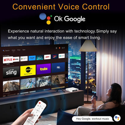 Android 14.0 TV Box 2025, LEFFOT H618 Plus 8K UHD Streaming Device for TV, 4GB RAM/128GB ROM, Smart TV Box with HDR10+, 2.4G/5G Dual-Band WiFi 6, BT 5.0, Voice Control, Allwinner H618 Quad core A53