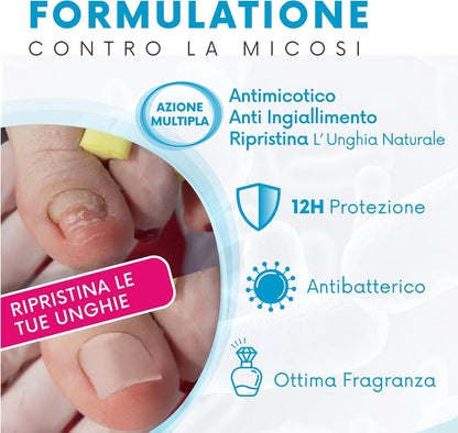 Antifungal Nail Feet and Hands 12 ml – Treatment Prevents Mycosis/Fungi and Restores the Natural Appearance of the Nail.