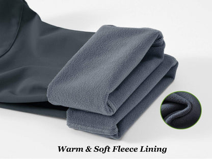 Rdruko Women's Waterproof Softshell Fleece Lined Ski Snow Insulated Pants with Pockets
