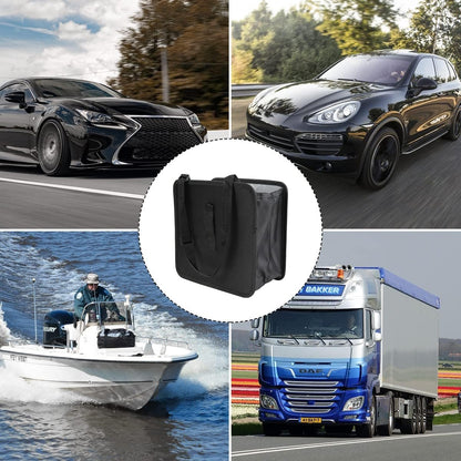 Foldable Trash Can, Hanging Waterproof Leakproof Storage Bag for Car With Large Capacity, Interior Accessories (Small)