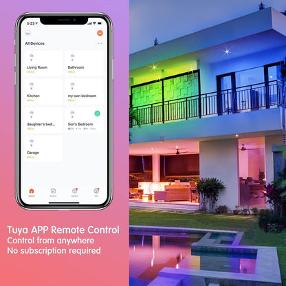 DAYBETTER Smart Light Bulbs, LED Light Bulb, Alexa Light Bulb, WiFi Color Changing Light Bulb, Smart Bulbs That Work with Alexa & Google Home, Music Sync, A19/E26 9W 810LM Smart Home Lighting, 2 Pack