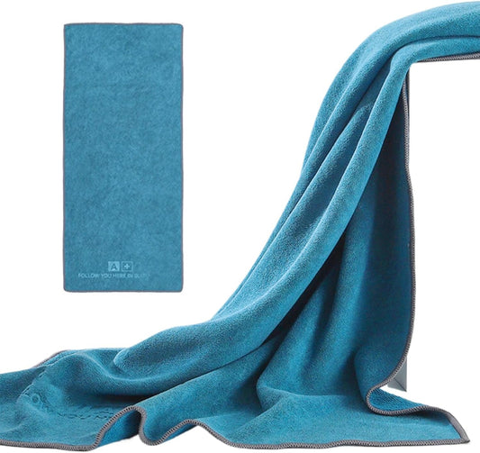 Car Microfiber Towel, Vehicle Cleaning Cloth, 13.78x29.53in Quick-Drying Multifunctional, Ultra-Soft Material, Lint- Detailing Accessory for Housekeeping and Auto Care