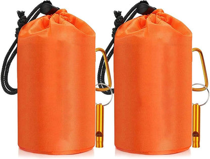 Dawutocap Lightweight Emergencies Sleepings Bag Outdoor Sleep Survivals Shelter Tent For Outdoor Camping Hikings Survivals Tool