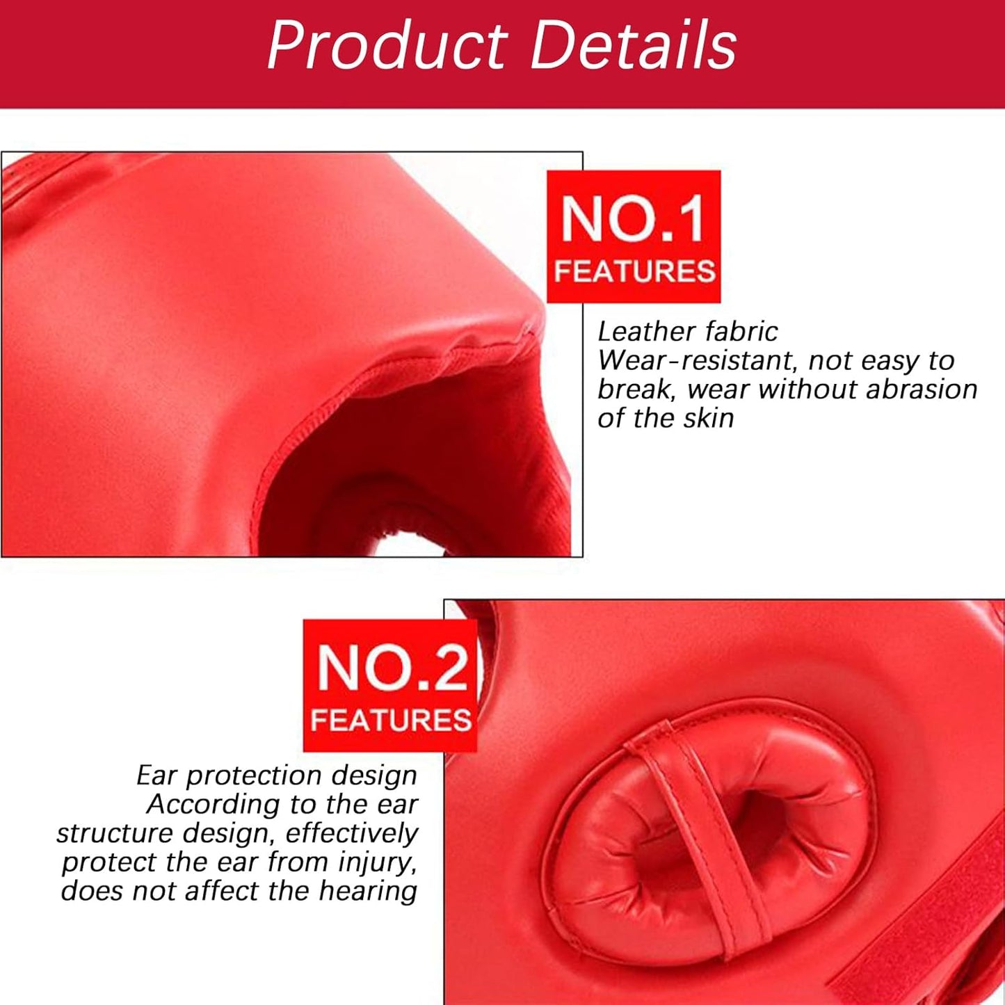 Sparring Headgear, Adjustable Boxing Head Protector, Professional Protective Gear, 10.24 x 9.06 x 7.87 Inches, Ideal for Gym Workouts, Home Training and Competitions