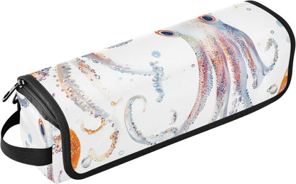 FRODOTGV Borsa da viaggio per strumenti per capelli con cuscinetto resistente al calore, impermeabile, organizer per ferri da stiro piatti e accessori per la cura dei capelli, 10, 1 Size
