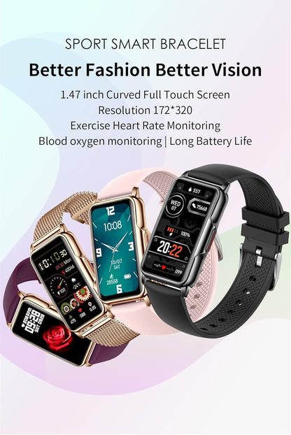 PLAZOR Smart Watches Fitness Tracker for Men Women(Black) with 115+ Sports Modes, 24/7 Heart Rate, Blood Oxygen, Sleep Tracker, Step Calorie Counter, IP67 Waterproof Watch for Andriod iOS