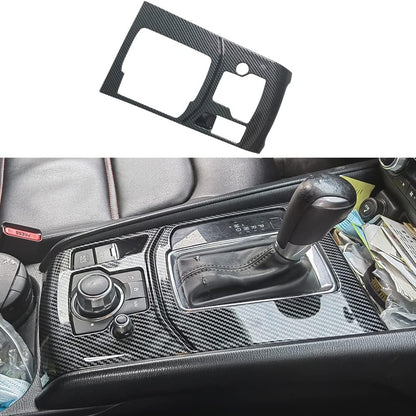 AOKIO Interior Center Console Gear Shift Panel Cover Trim for Mazda CX5 CX-5 Accessories 2017 2018 2019 2020 2021 2022 2023 2024 2025 (for Automatic Transmission)