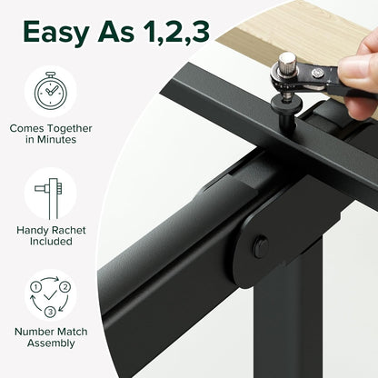 Zinus Twin Bed Frame - Joseph 18 Inch Metal Bed Frame with Wood Slat Support, No Box Spring Needed, Easy Assembly - Minimalist Platform Bed Frame with Underbed Storage Space, 5 Year Warranty, Twin